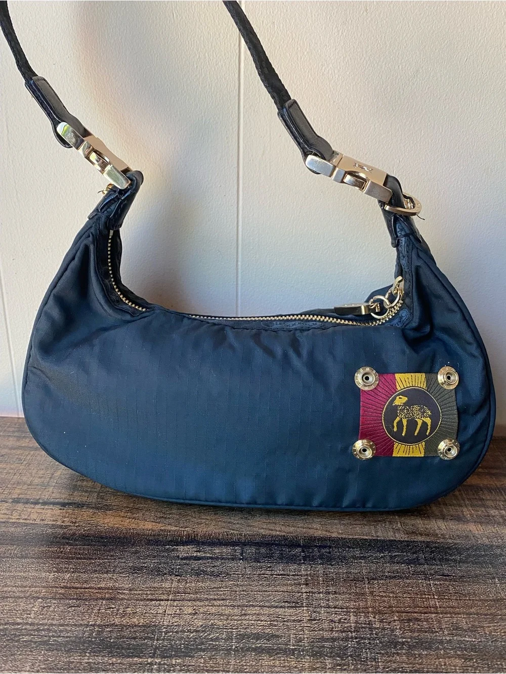 Lesportsac + L.A.M.B. By Gwen Stefani Rasta Hobo Shoulder Bag Y2K RARE